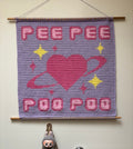 PeePee PooPoo Tapestry Pattern